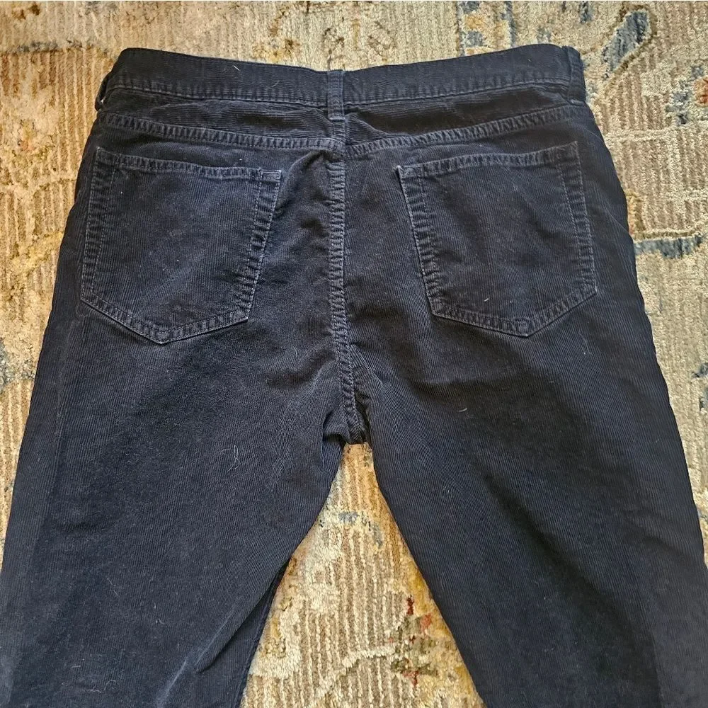 J. Crew navy blue micro cords size 34x34
